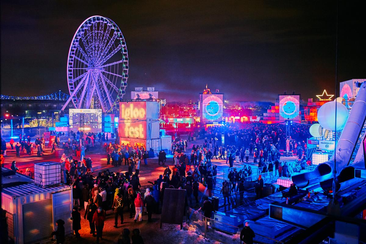 Igloofest au VieuxPort de Montréal Vieux Port de Montréal